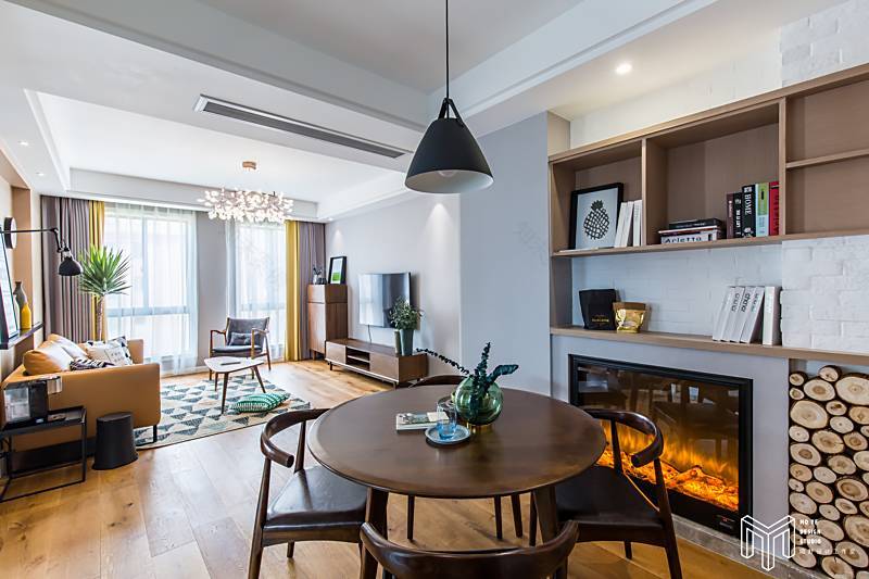 104㎡三室空间,玩转居家功能与温馨美学-13