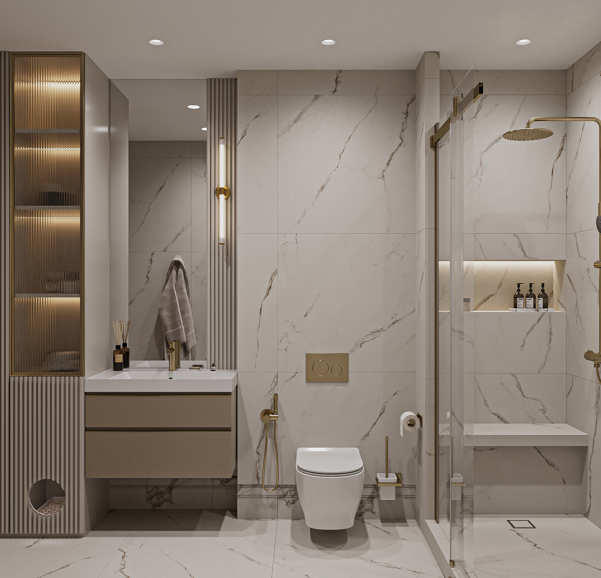 平层丨俄罗斯莫斯科丨设计师 Барбашина Анастасия-13