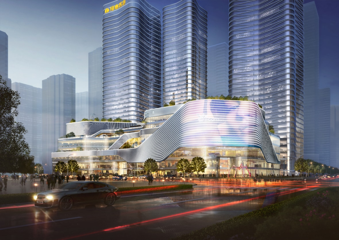 绿地东南亚中心丨中国昆明丨AECOM事务所-17