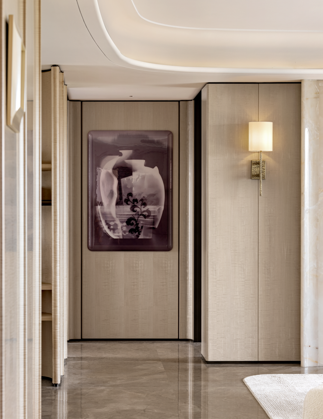 诗意空间设计 | 深圳鹏瑞鹭璟府展示样板间-17