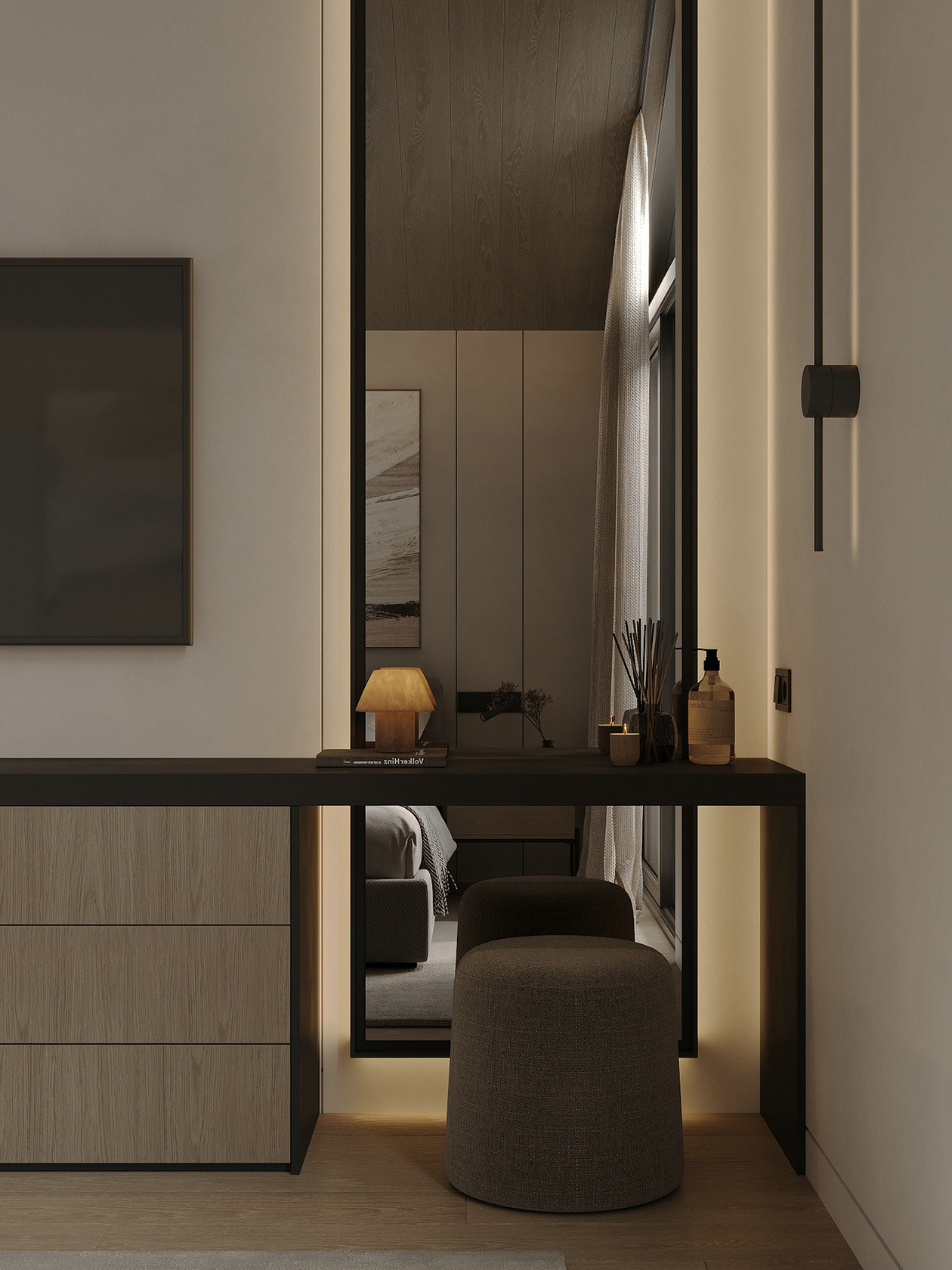 乌克兰原木风小空间公寓设计 超精致！-13