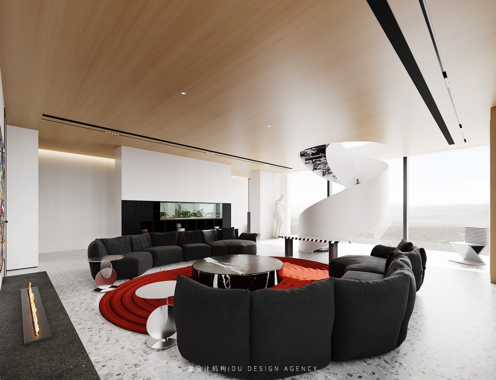 现代简约客厅设计案例-6