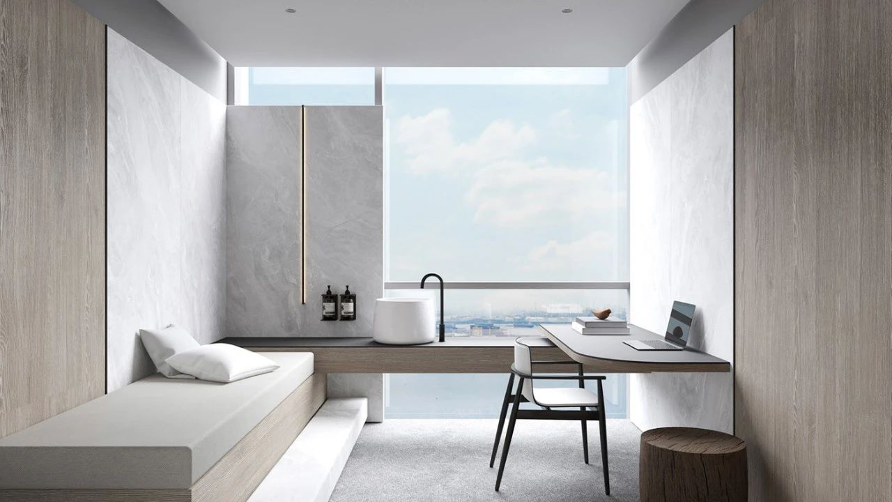 932 Design 打造极致简约住宅,圆形曲线诠释舒适生活-40