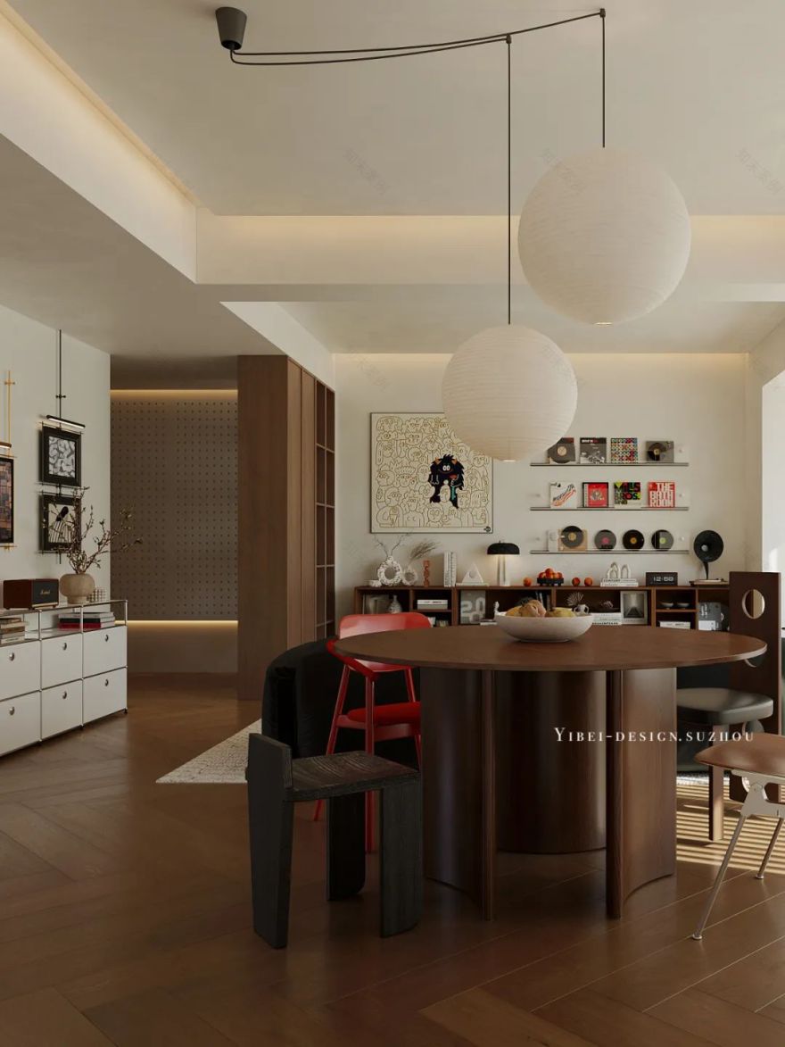 苏州中古风家装设计丨中国苏州丨YIBEI DESIGN-2
