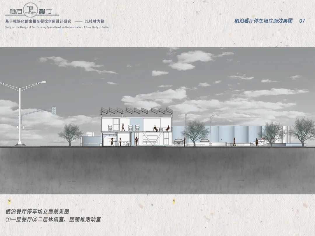 栖泊——为出租车司机打造的模块化餐饮空间-27