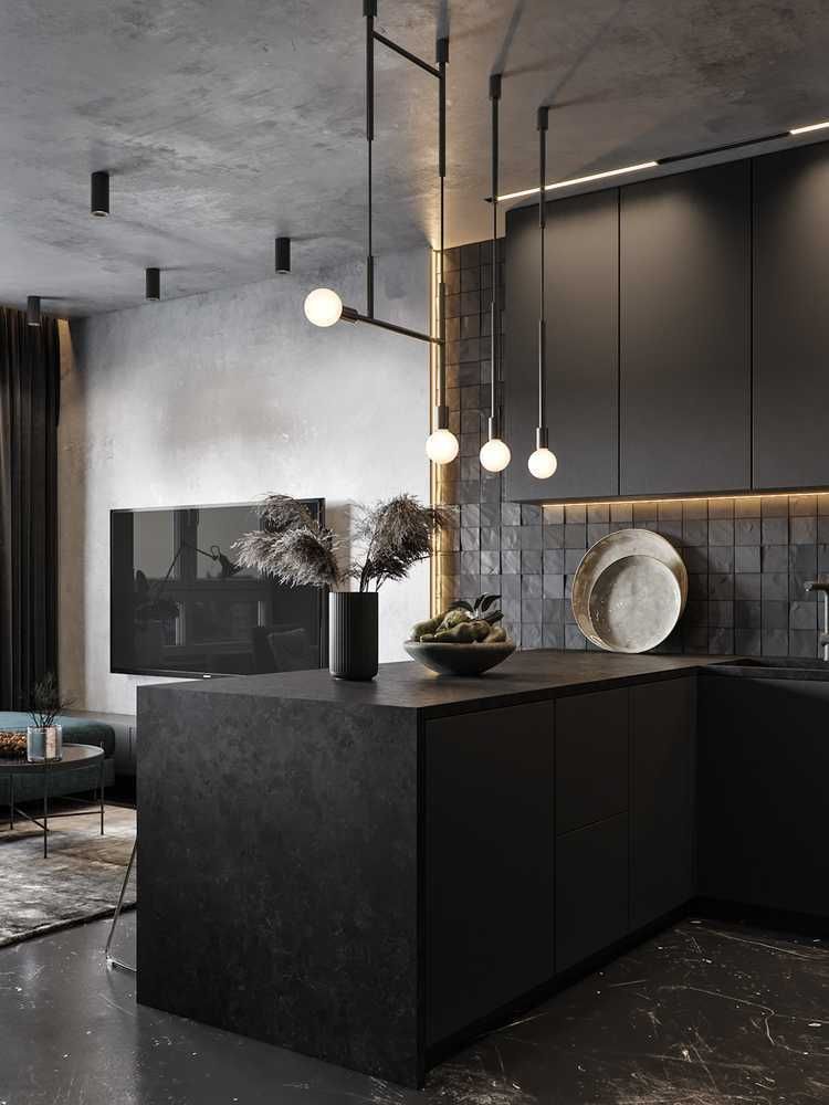 Квартира-студия в стиле лофт - 6 проектов, Фото интерьеров-226