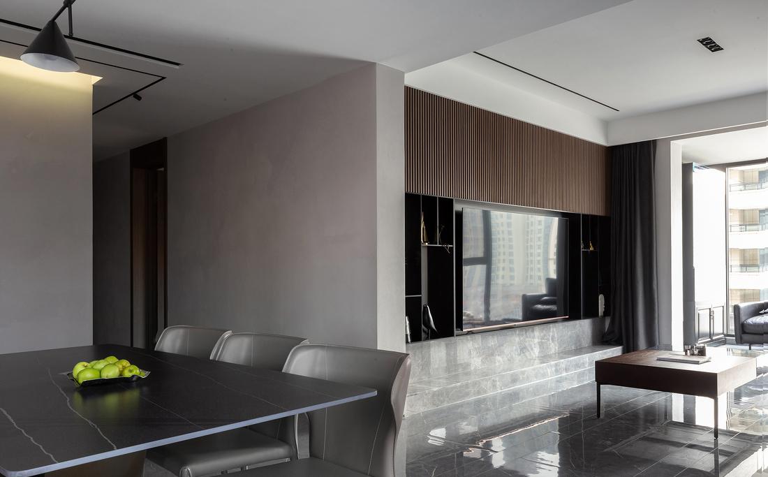 在地室内设计丨《构筑生活》丽都水岸大平层-13