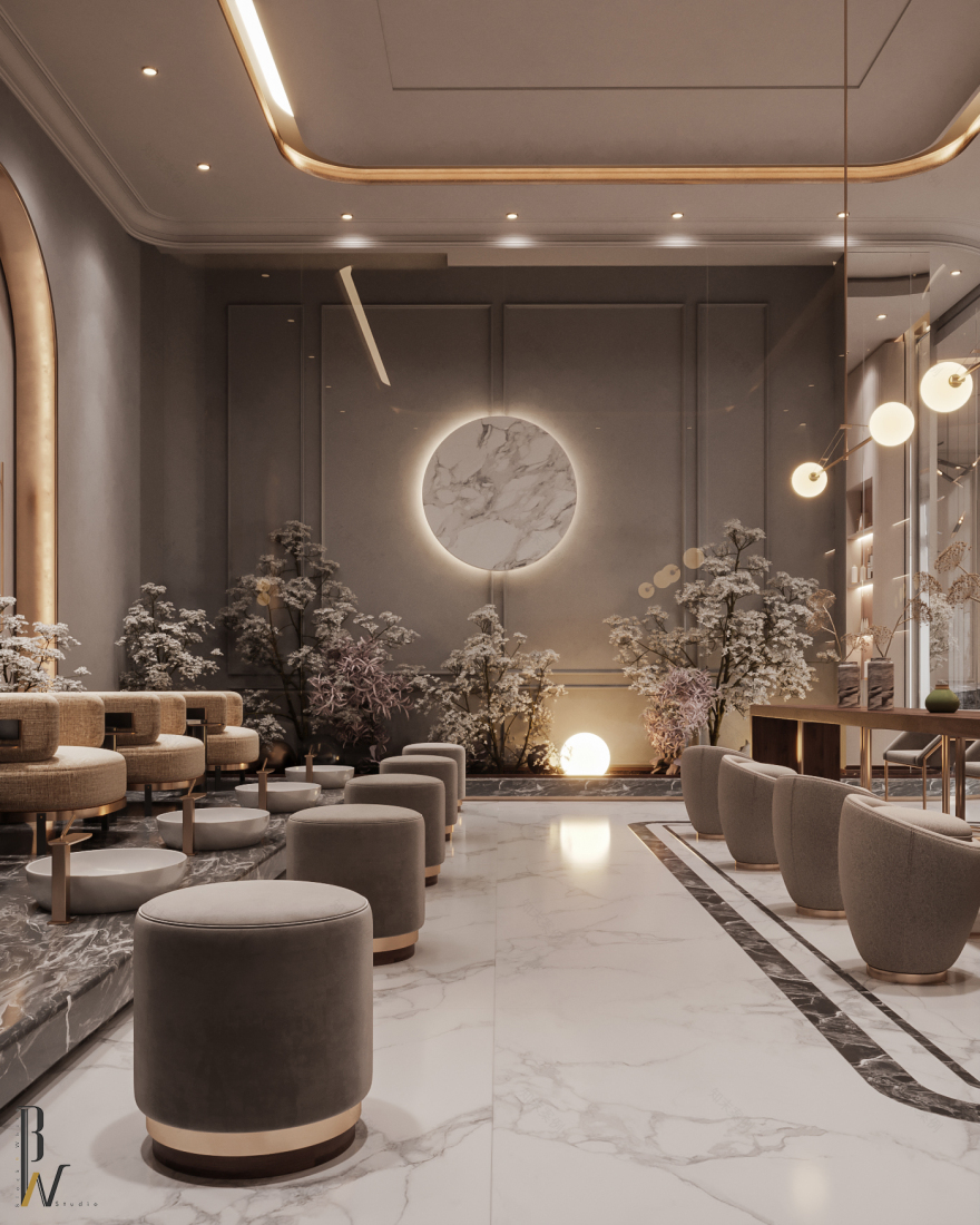 Beauty Center 设计丨阿联酋丨Black N White-16