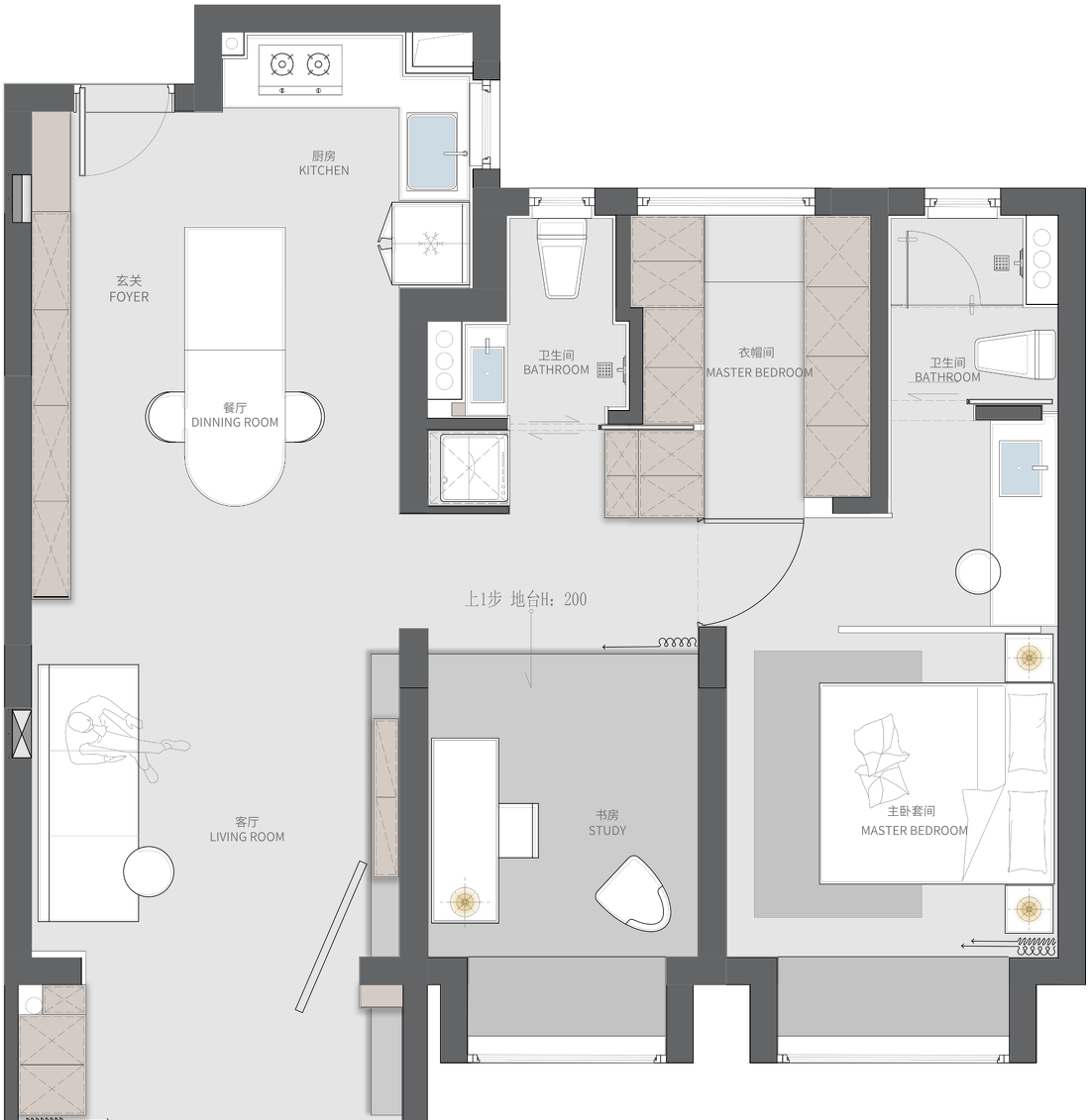 又见 · 魔都独居男孩的简,明,暖丨中国上海丨上海映象设计-6