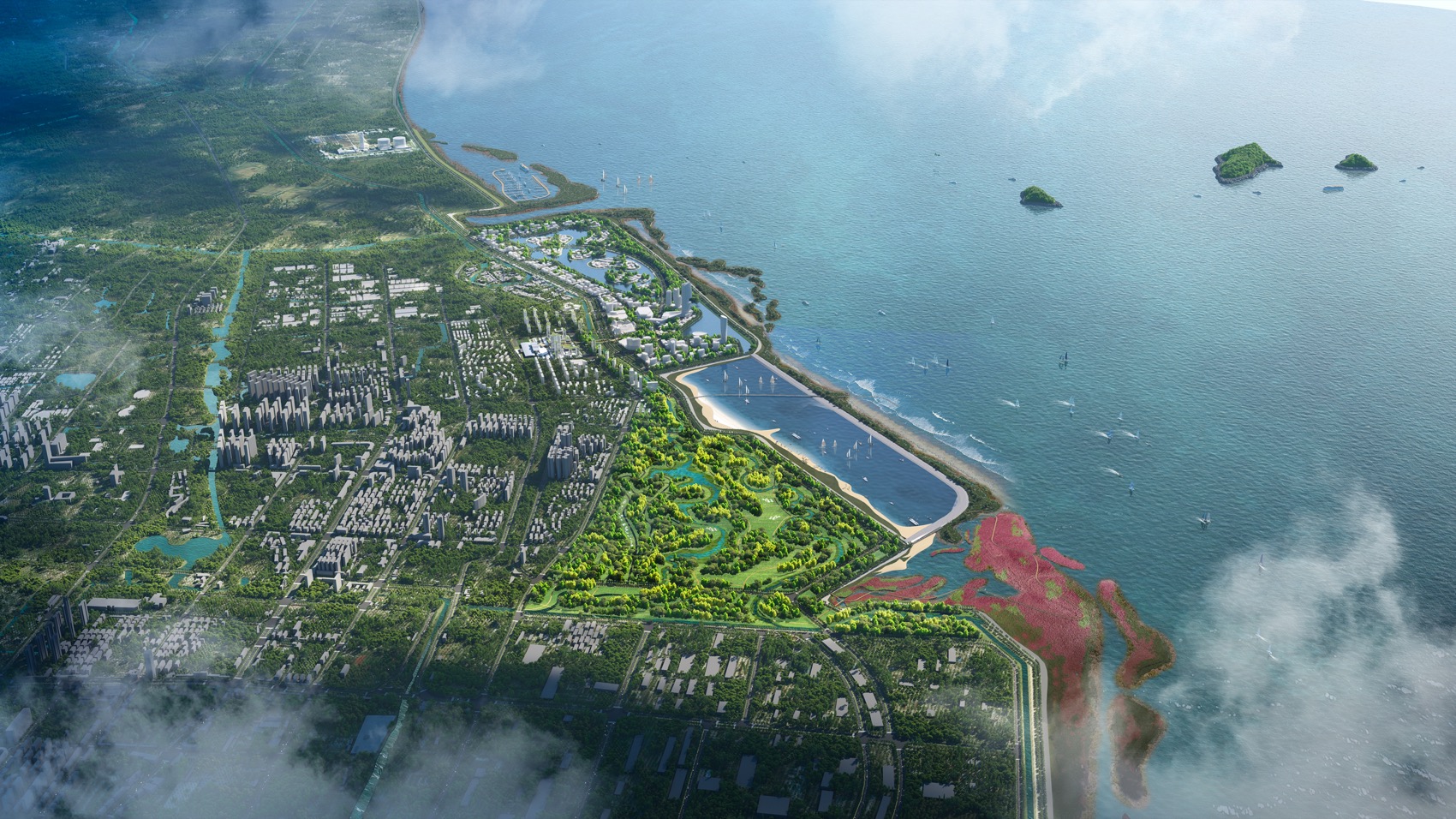 上海“V”型海岸带生态空间规划设计丨中国上海丨WEi Studio,清华建筑设计院,上海市政工程设计总院-62