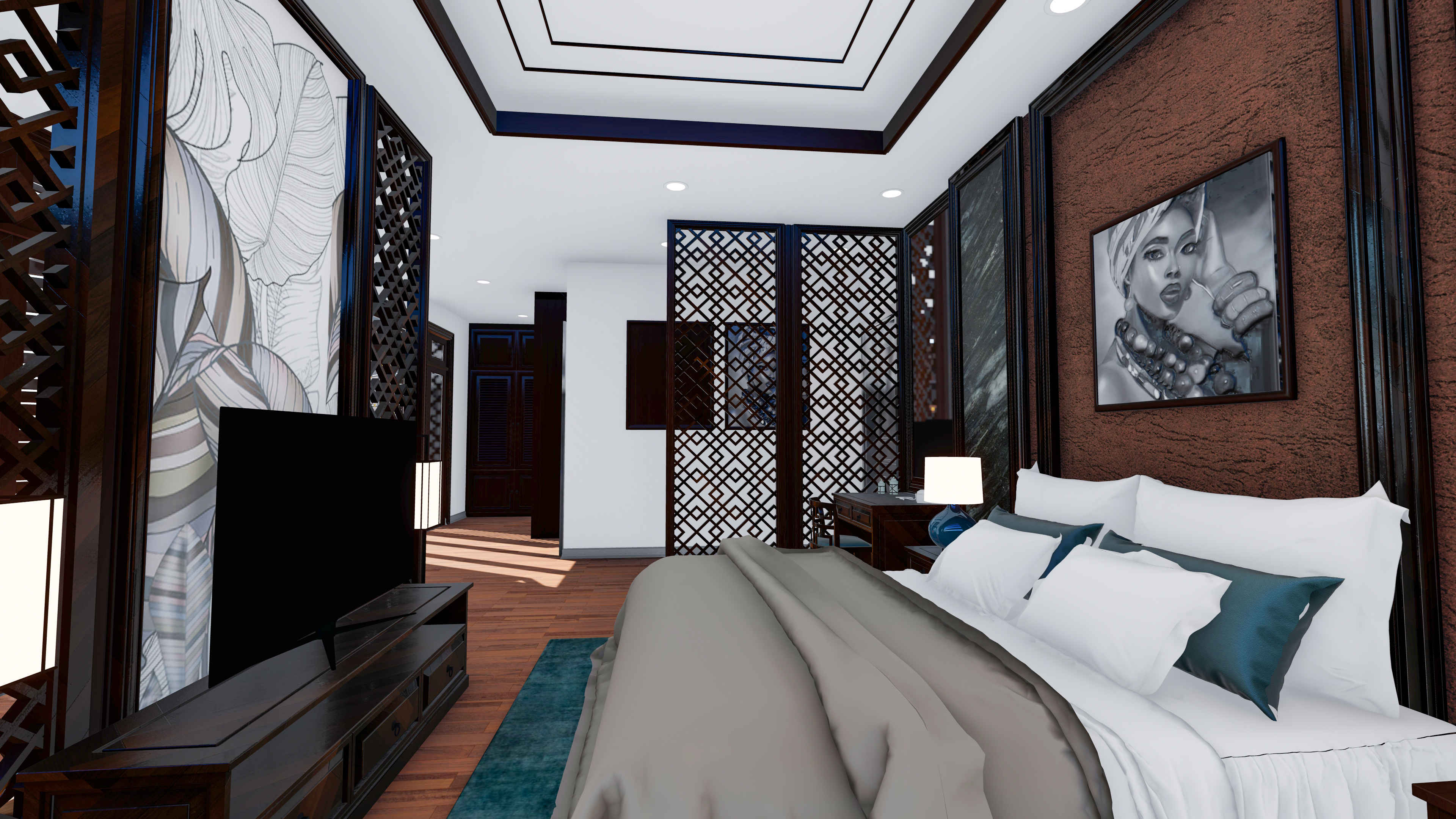 Classic Bedroom Lumion-3