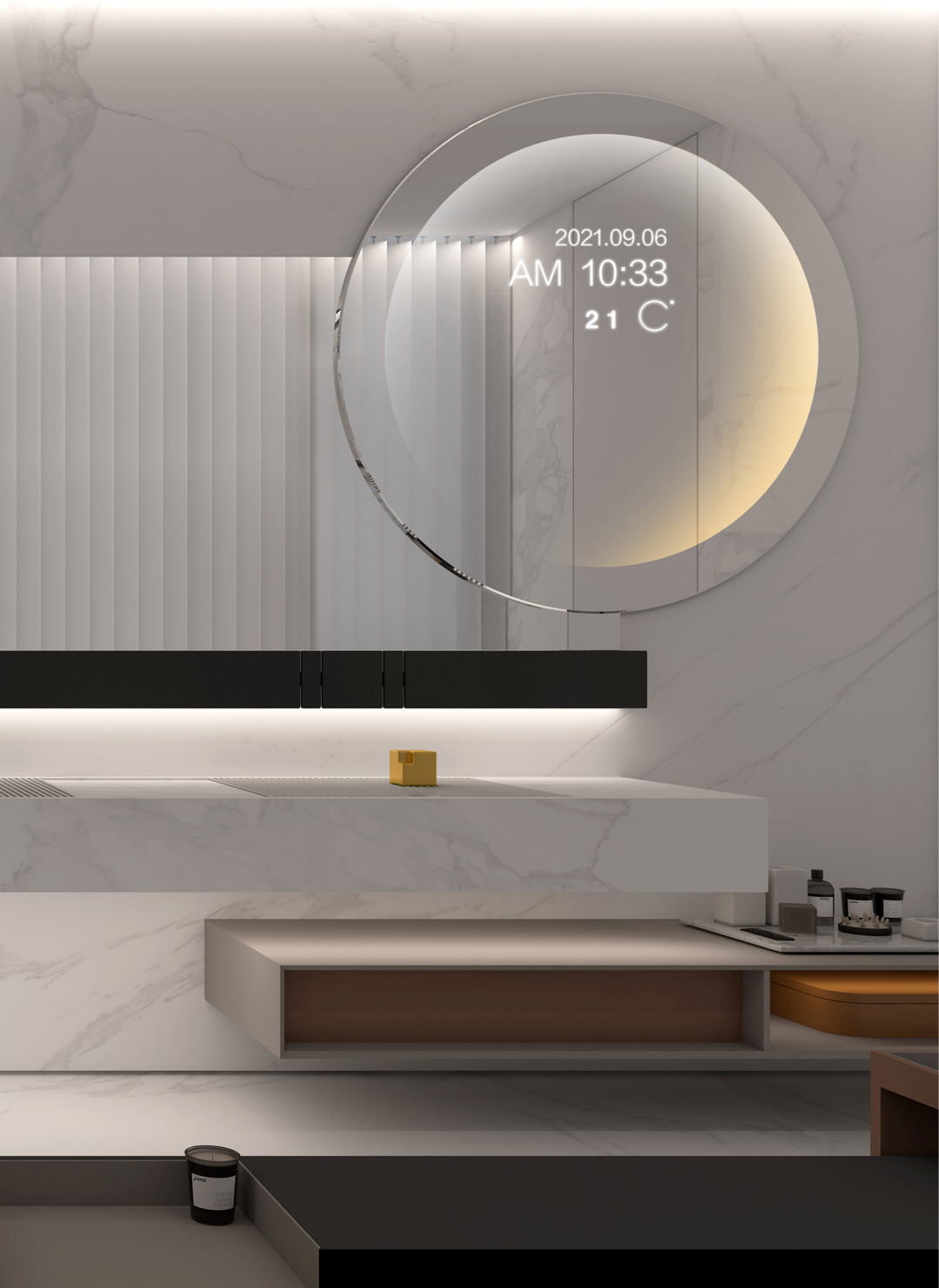 130㎡ 上海私宅 对望陆家嘴~ 实景拍摄-21