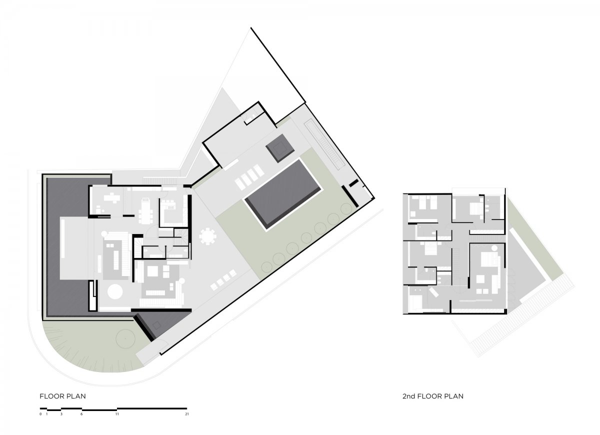 圣保罗 V2 House | 巴西大理石与乌木的时尚碰撞-31