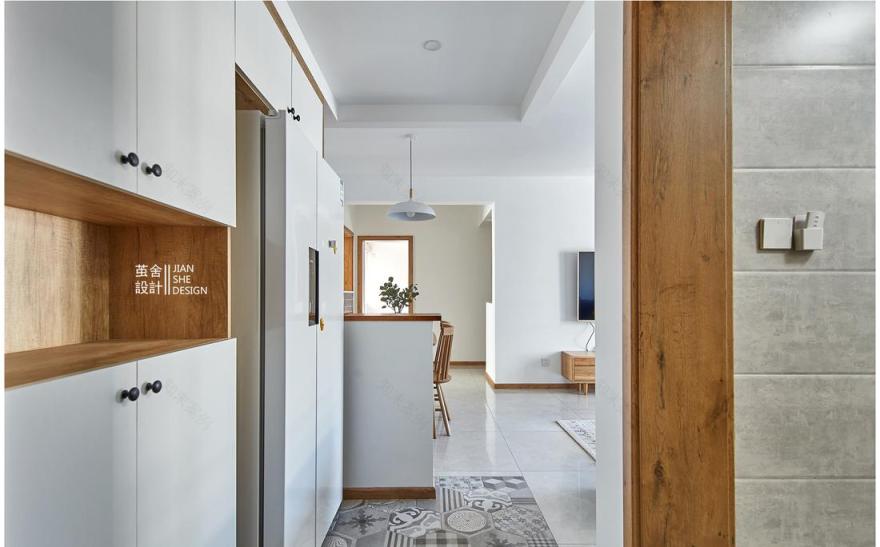 二手房翻新,明亮温暖的小户型改造-37