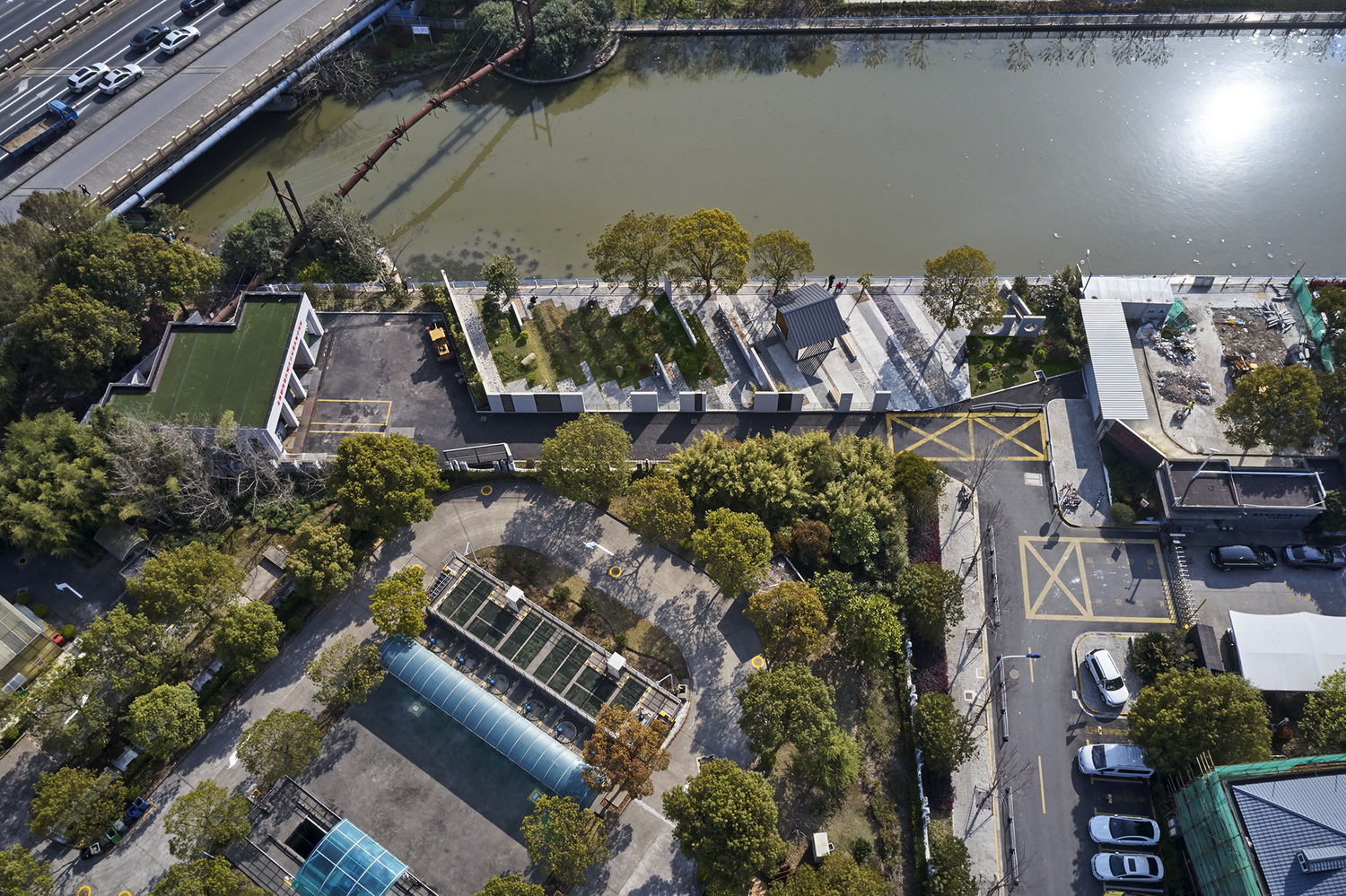 上海浦东金桥镇永建路小公园丨中国浦东新区丨上海善祥建筑设计有限公司-2