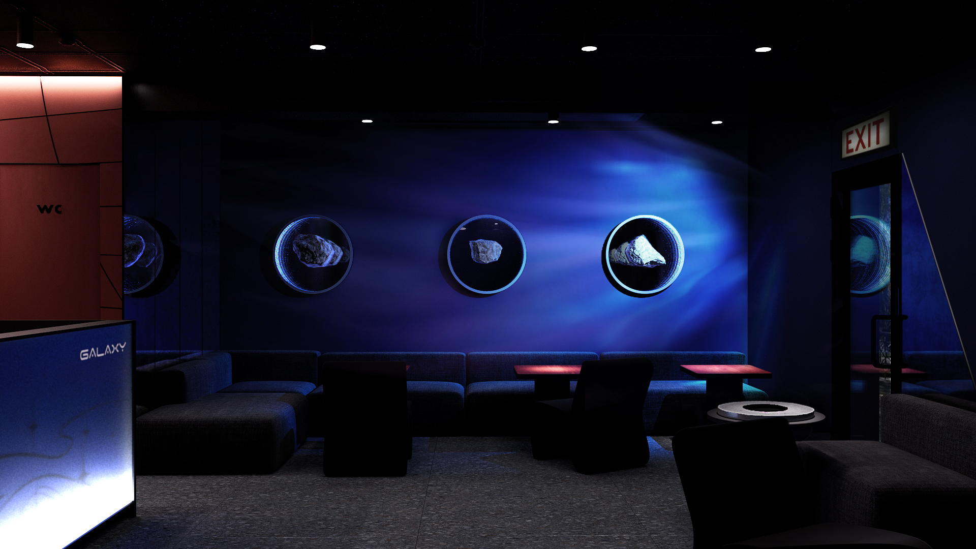 嘉拉伊太空休闲吧
注:Gala·y可能是个特定名称,嘉拉伊是根据读音音译,若有更合适的特定译法需根据具体上下文确定 丨俄罗斯彼尔姆丨Patriarch studio-11