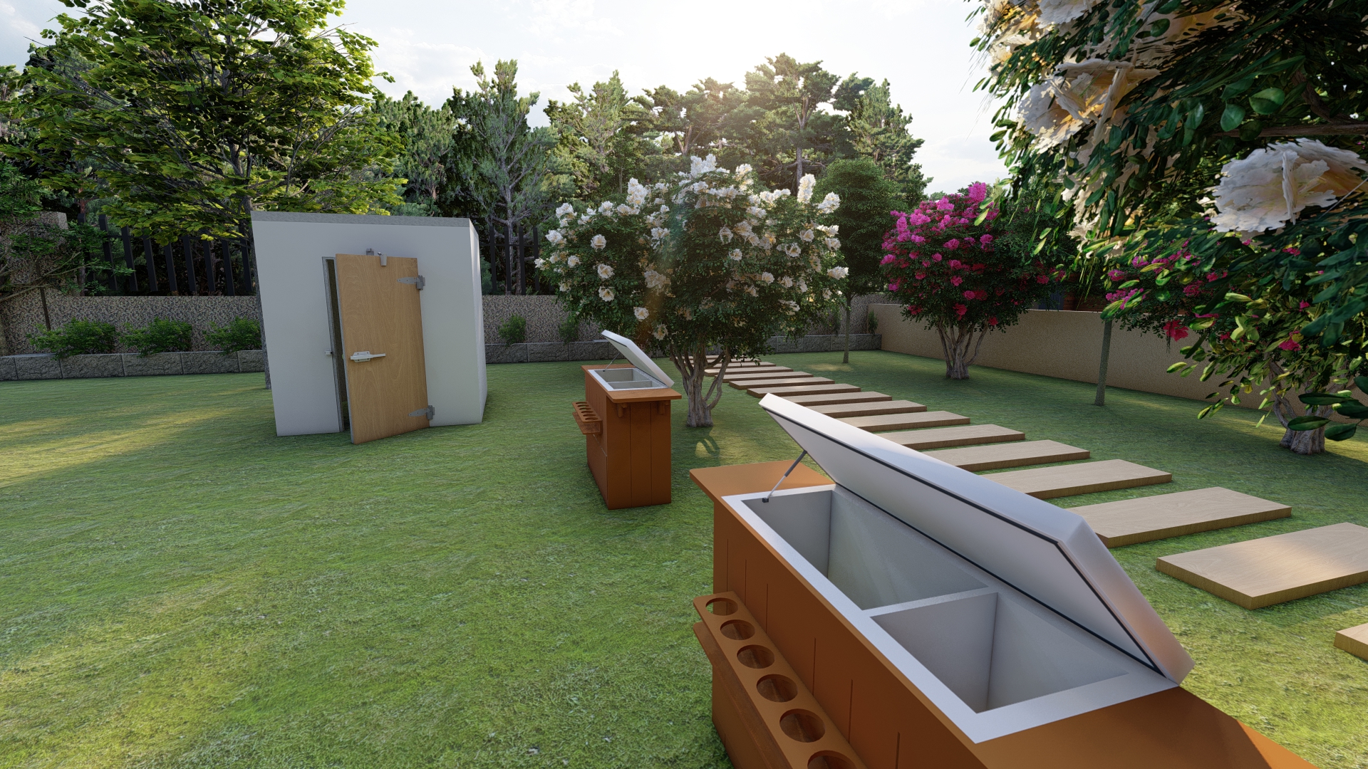 Agriculture Green house farm design project-11