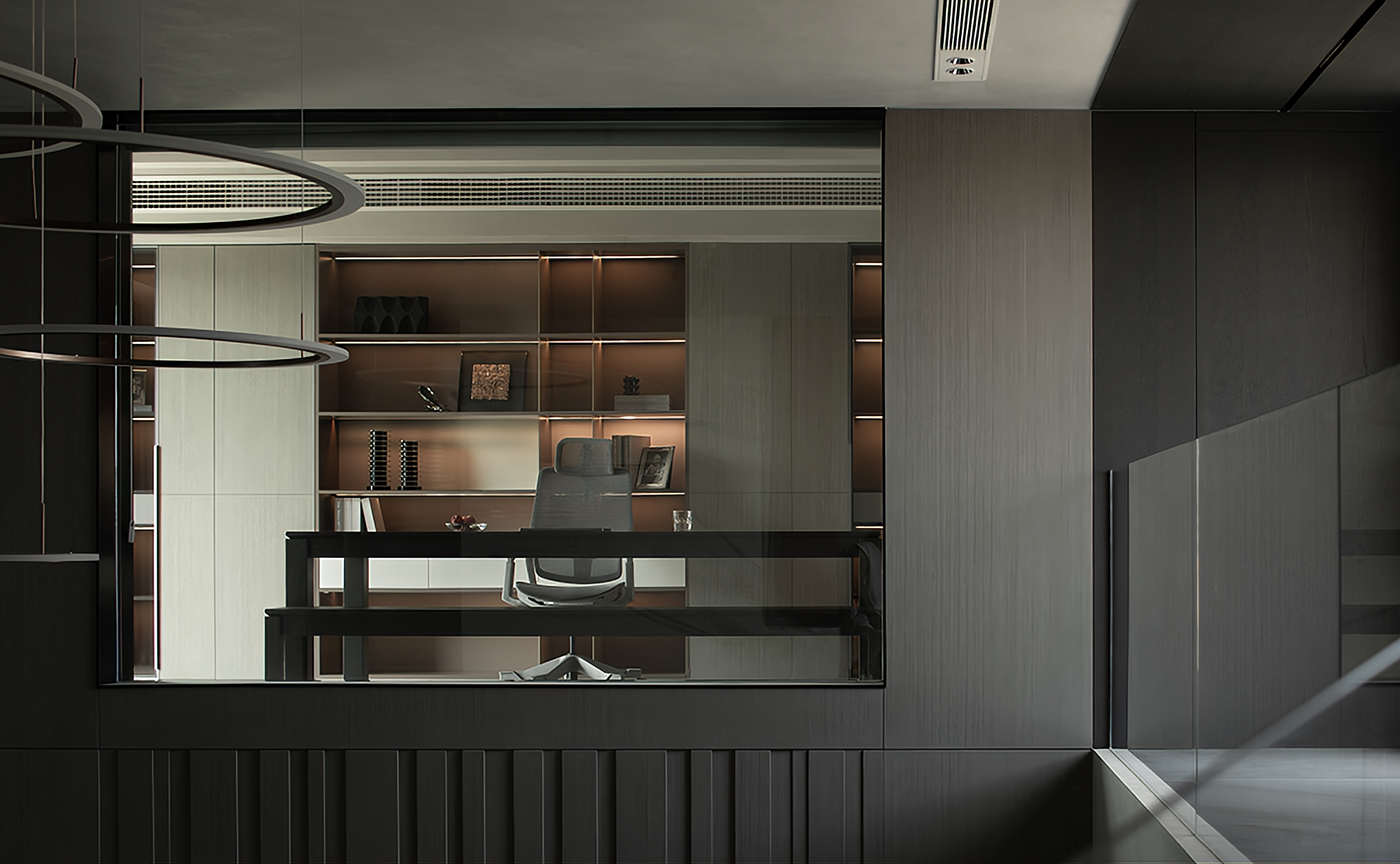 320㎡简约跃层丨中国浙江丨杭州一则空间设计-22