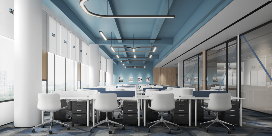 蓝河绵羊乳业集团办公室——现代极简之美-102