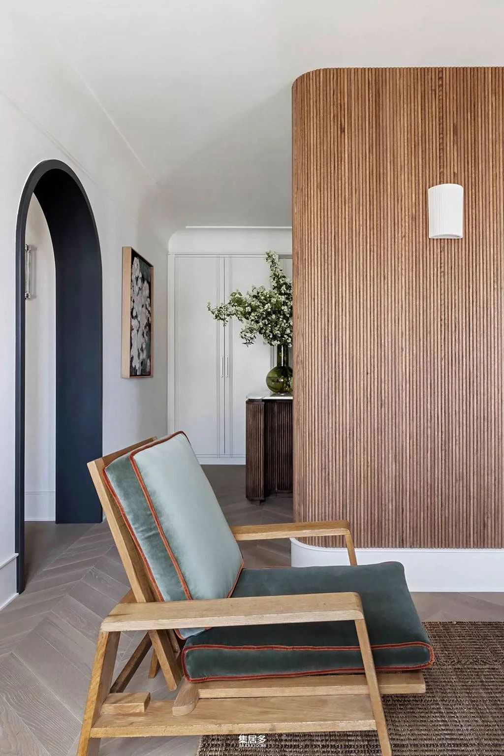 马德里低调优雅的地中海风情住宅-9