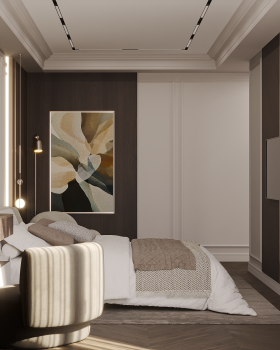 新古典卧室设计丨亚美尼亚丨Any Vardanyan,toon.project