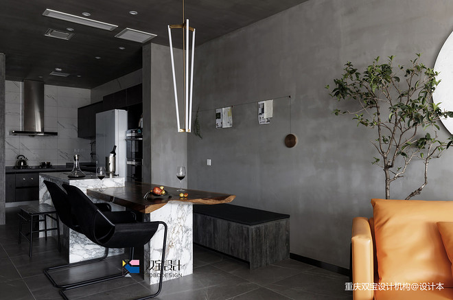 77万元复式180平米装修案例丨中国重庆-13