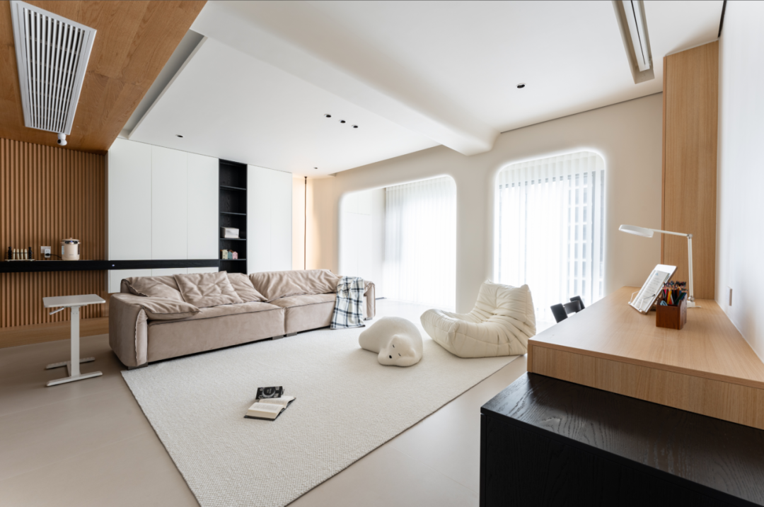 山境空间新案|实景案例分享——现代原木风的治愈系空间-44