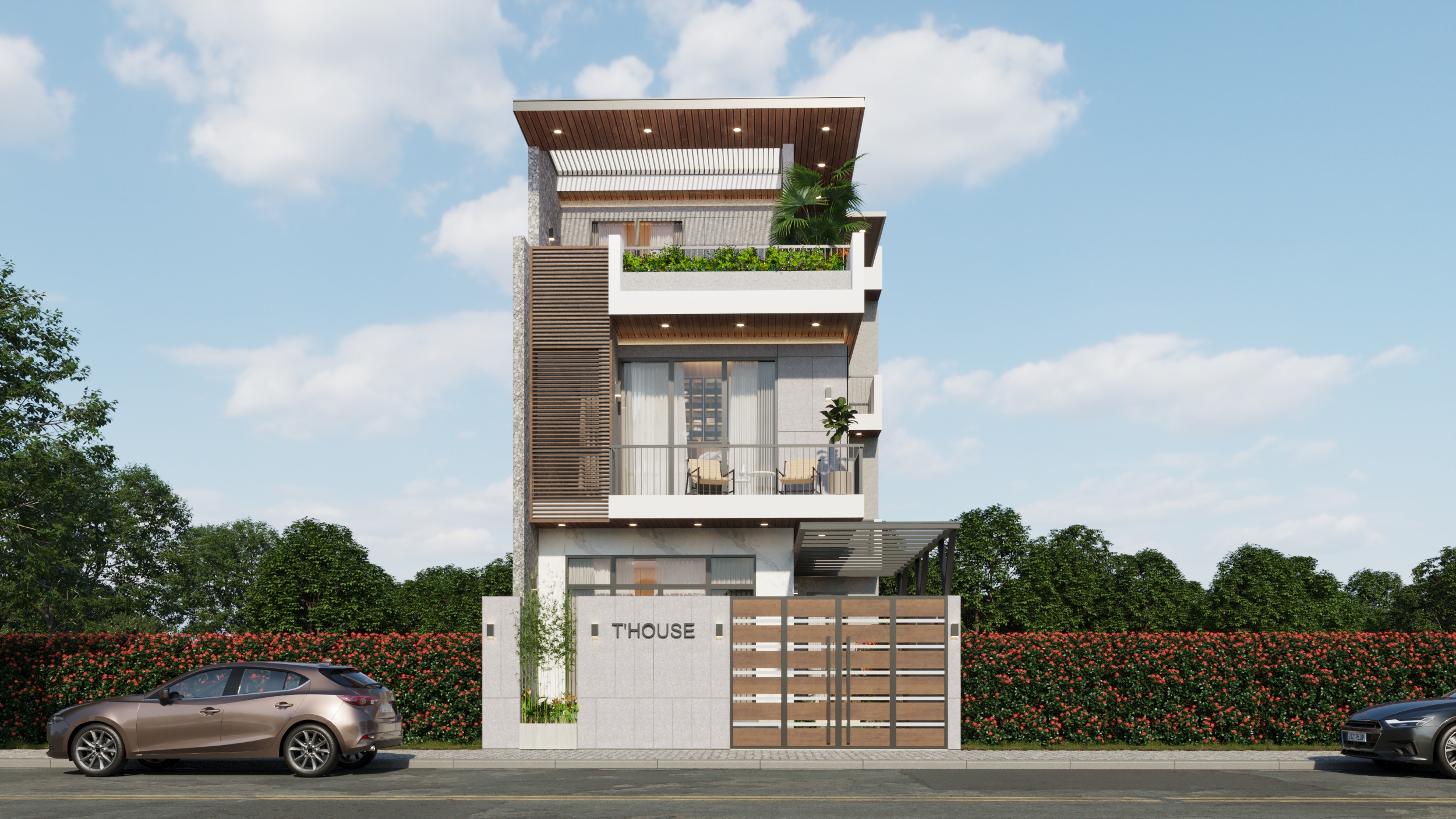 洪别墅、董别墅（注：Hung和Tung可能为姓氏拼音，若有具体背景信息可更精准翻译） 丨DA Visual-4