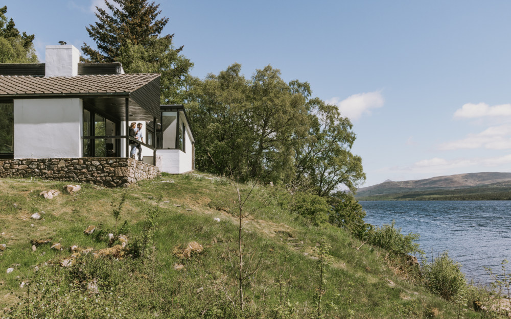 苏格兰高地现代度假之家-0