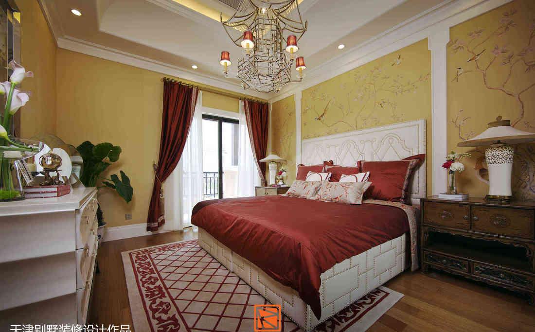 天津别墅新东方装饰主义风格设计案例解析-16