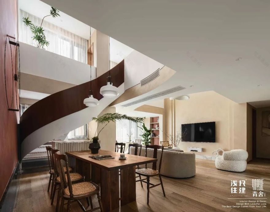 新奥佳园混搭风养老居所丨浅尺住建,青舍软装-54