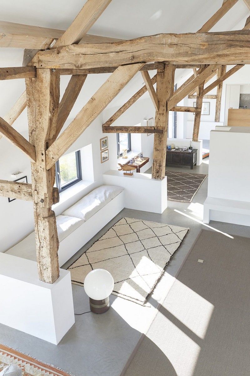 具有真正斯堪的纳维亚风情的当代谷仓改造-15