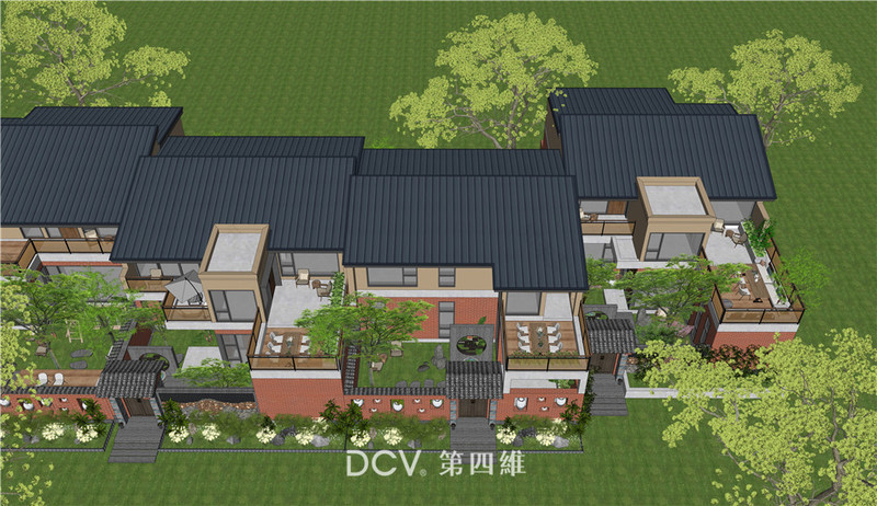 西安·蓝田揽月谷乡村民宿改造丨中国西安丨DCV 第四维-29