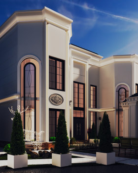 villa elevation designe