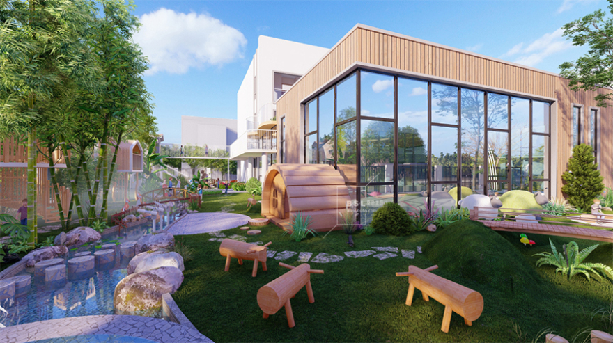 麻涌艺馨幼儿园设计丨中国东莞丨深圳市变色龙设计顾问有限公司-24