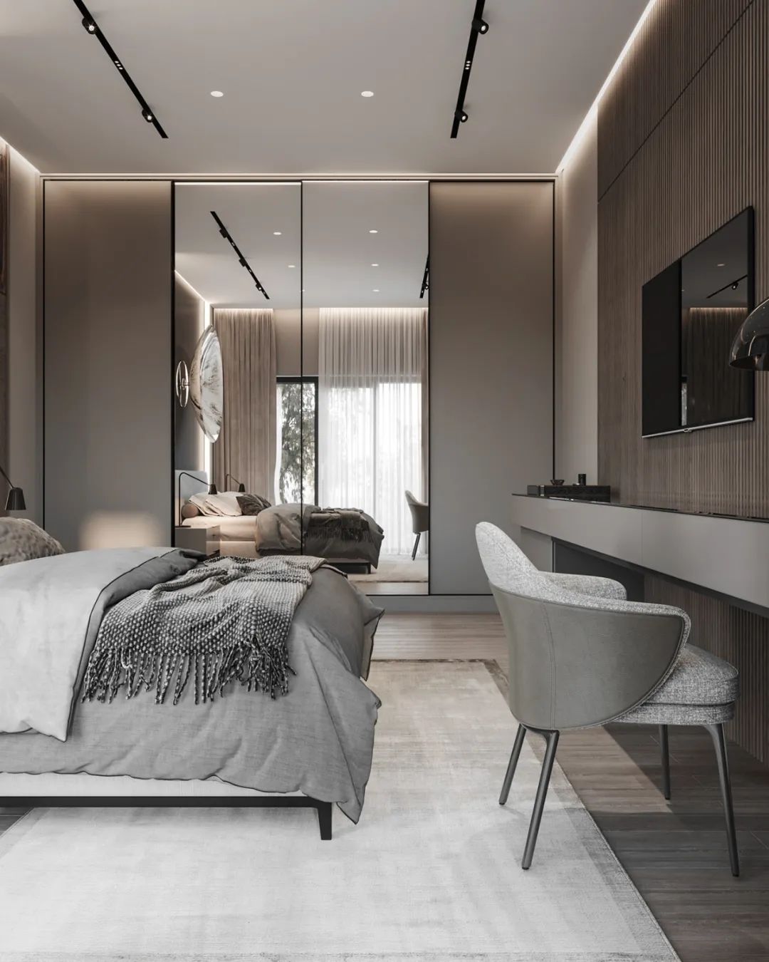 阿塞拜疆巴库现代轻奢公寓设计丨Aytan Guliyeva-34