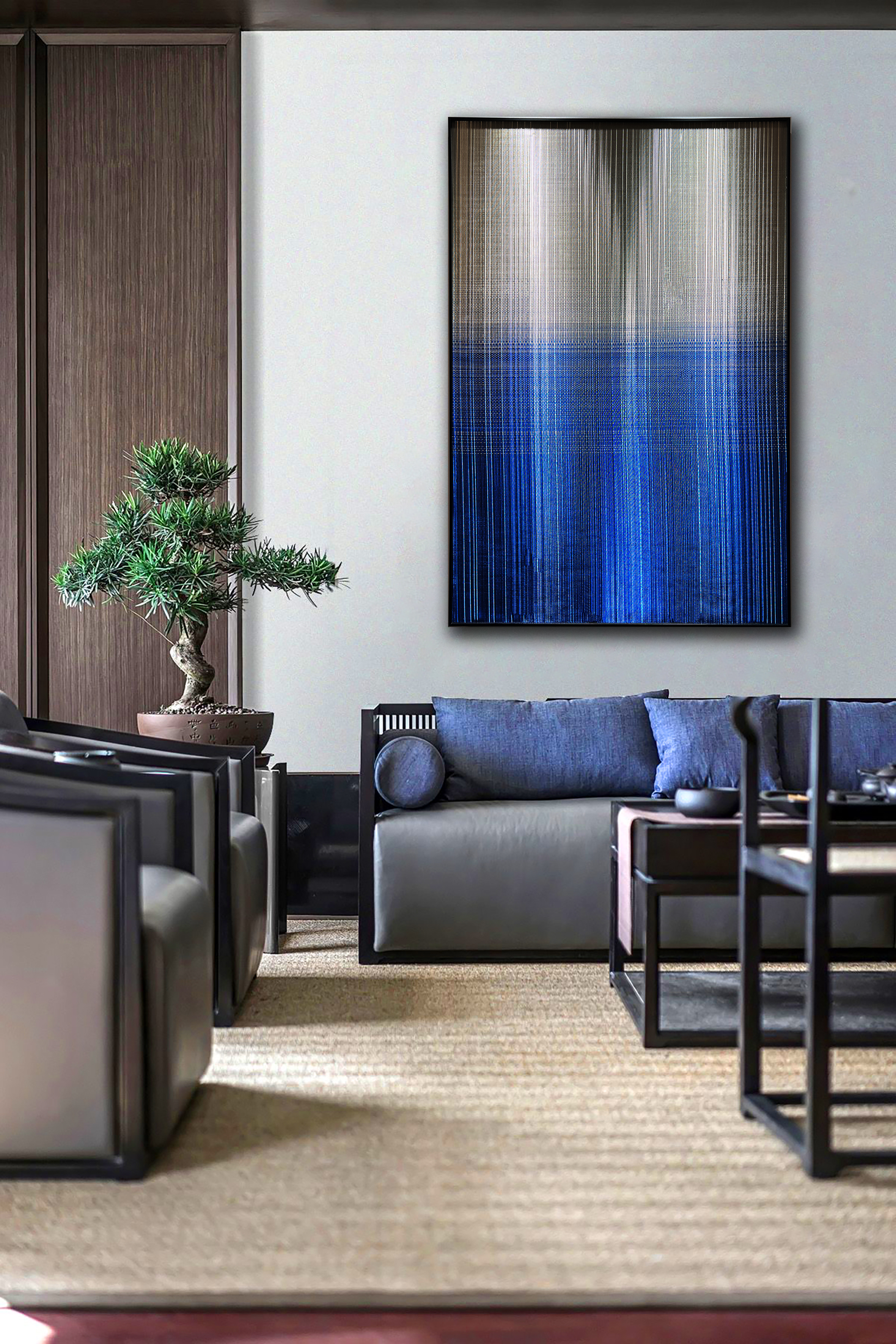 新品金属画 铜丝编织画 金属络缇画 -3