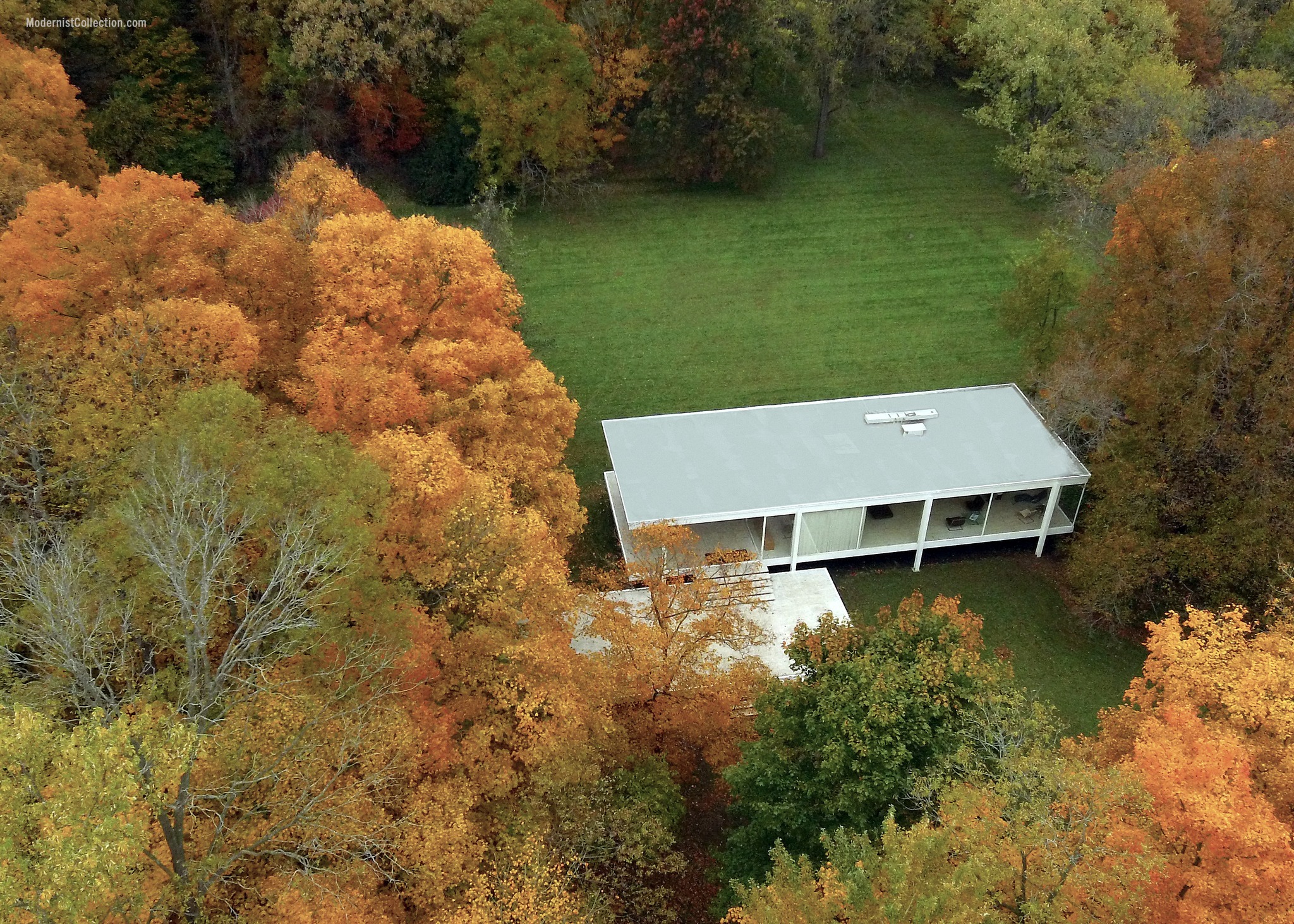范斯沃斯住宅丨密斯·凡德羅（Mies Van der Rohe）-8