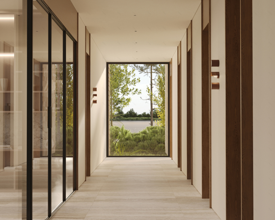 伏尔加河畔的五屋顶之家丨俄罗斯特维尔丨未明确提及设计公司,仅列出团队成员-20