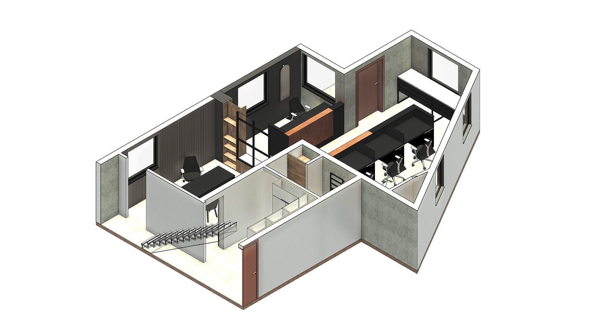 Fss 公司迈阿密室内设计项目丨美国迈阿密-29