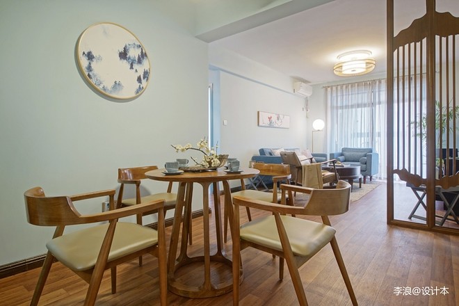 17万元二居76平米装修案例·效果图  小户型中式-15