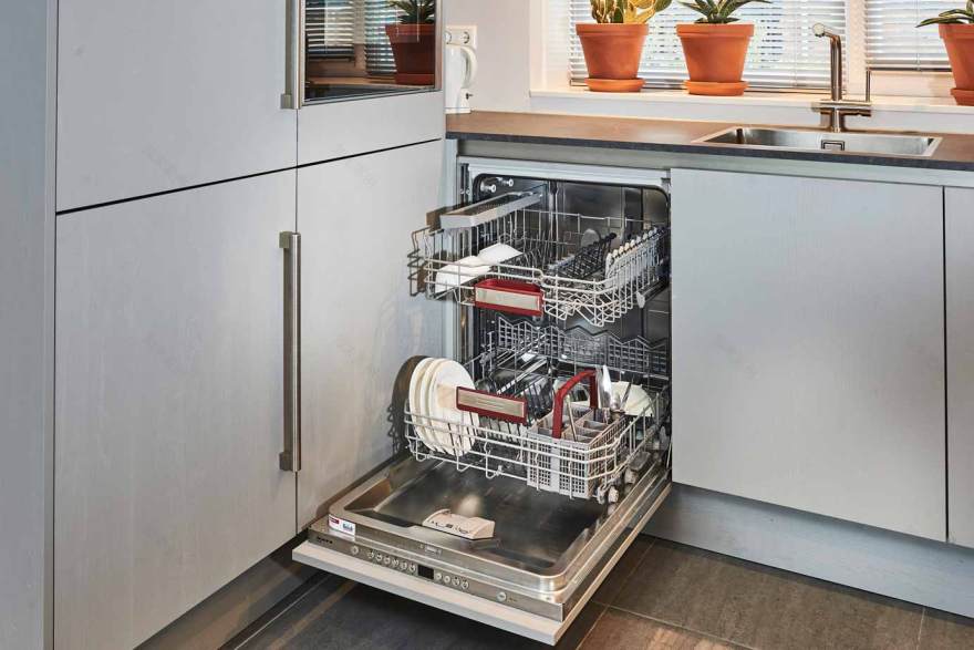 Ans家的现代U型厨房设计丨NetherlandsHaarlem丨Keur Keukens-15