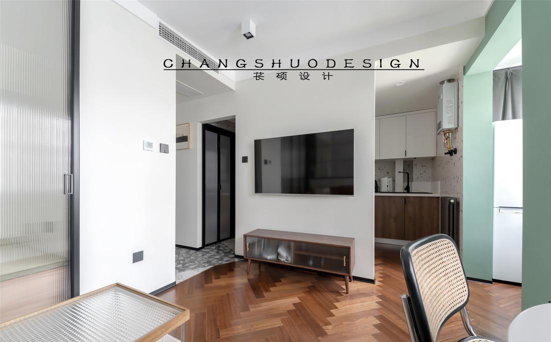 复古柏林风格平层宅设计丨中国北京丨苌硕-187