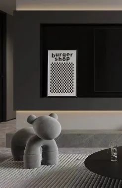 Original Design | 正荣紫阙台142平-轻于形，奢于质，黑白灰的意式轻奢，精致感十足！-17