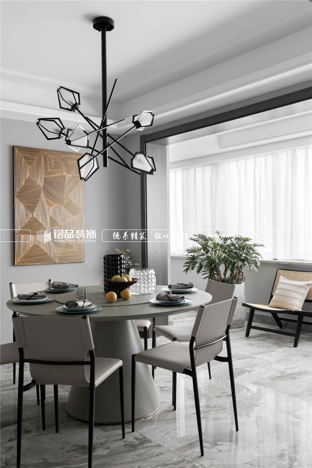 钱塘江畔 450㎡现代港式高端跃层，创意设计打造舒适生活空间-44