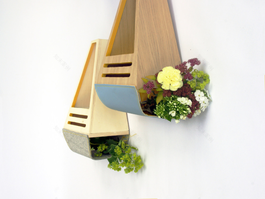 Gus et Edgar 玄关置物架设计丨Marie Boussard,Élodie Lecointre-1