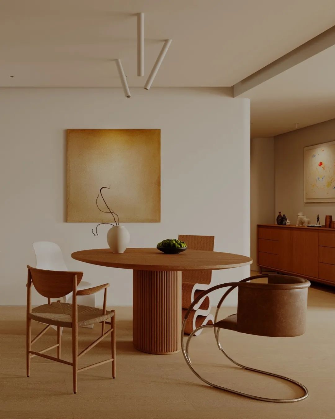 童彩溢白丨YUJIAN DESIGN隅间空间设计工作室-43