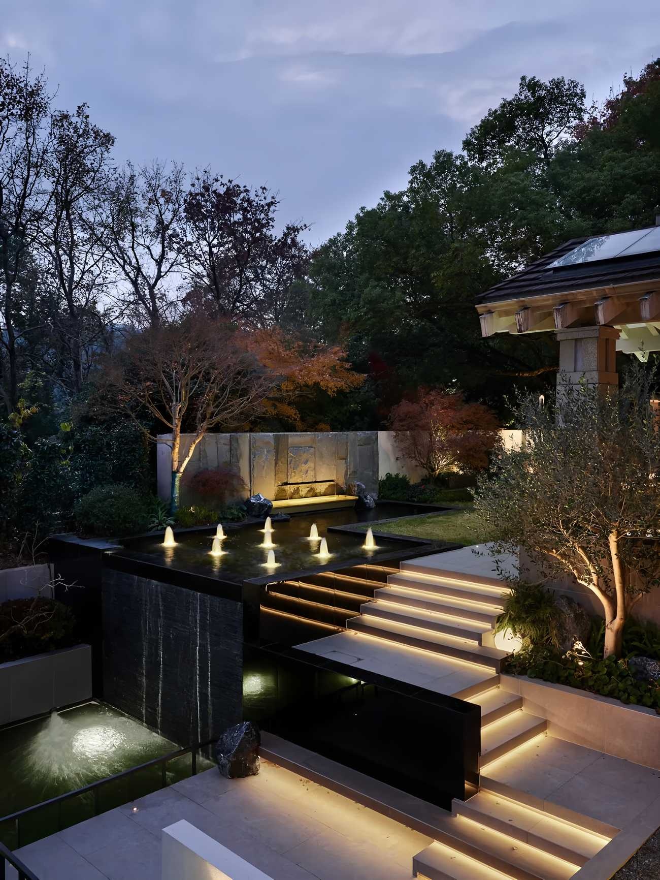 浙江宁波自然别墅600㎡丨中国宁波丨汉笙设计-8