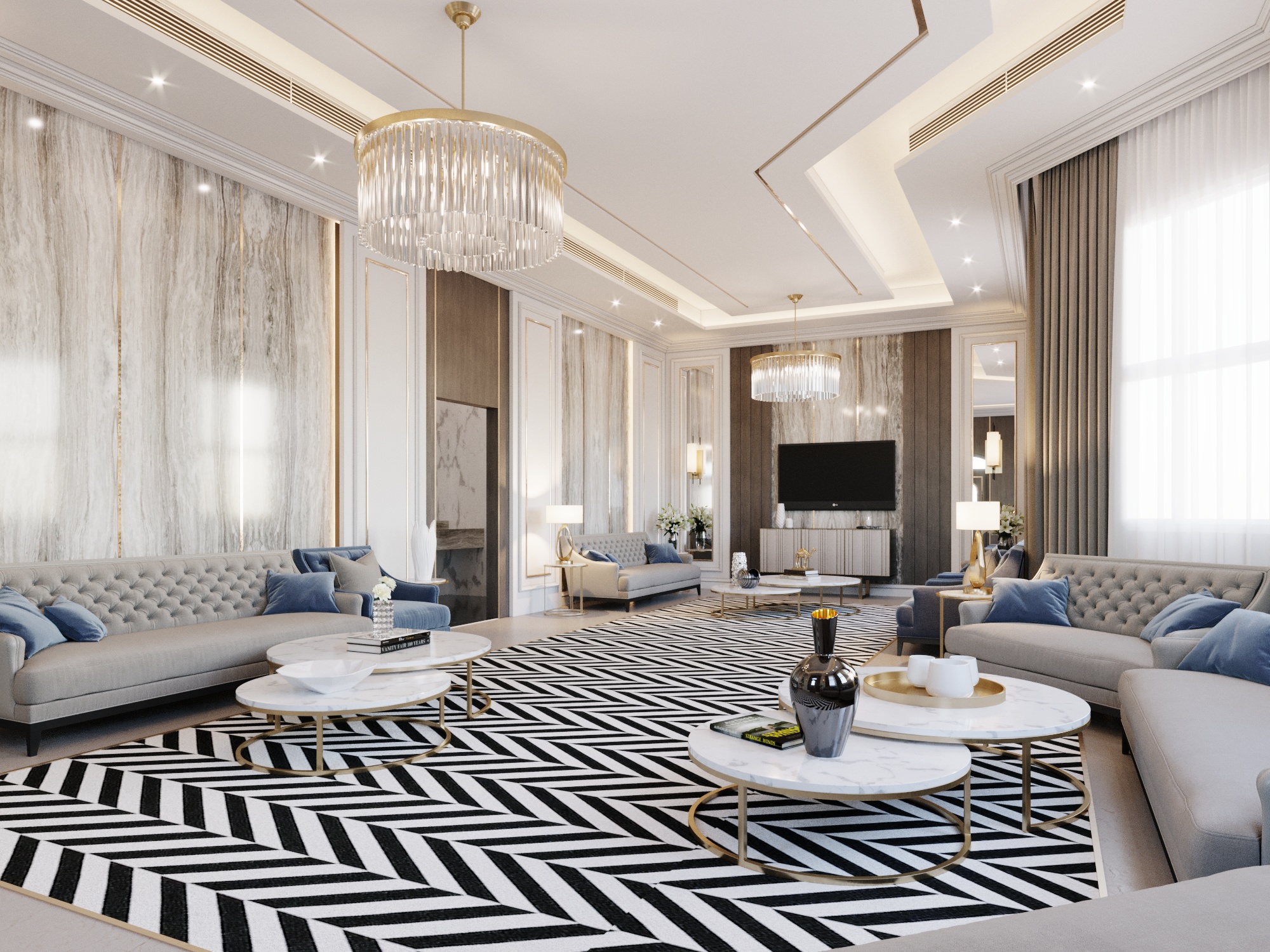 新古典主义别墅丨Shady Salah-4