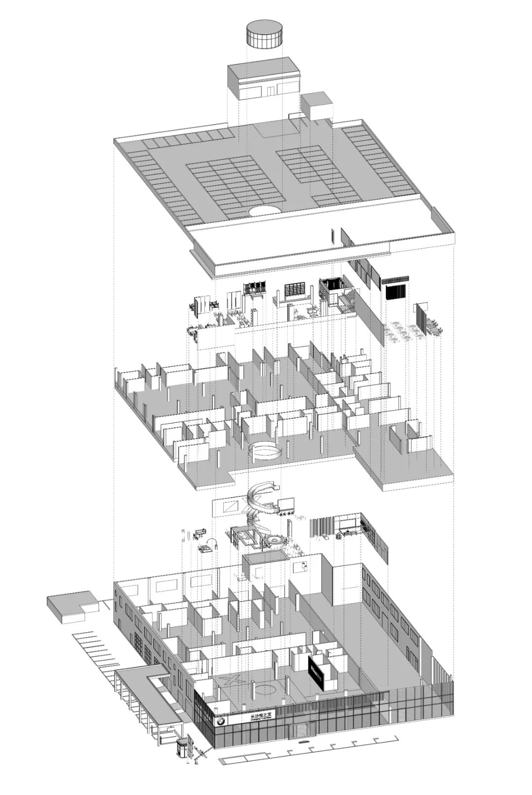 螺旋宝马 · 长沙领创体验中心丨中国长沙丨ARCHIHOPE朱海博建筑设计事务所-58